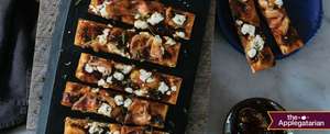 Fig, Goat Cheese and Prosciutto Flatbread 