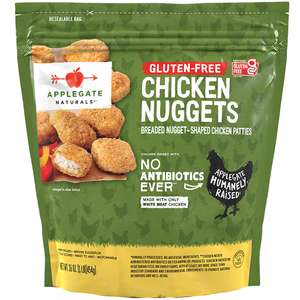 Natural Gluten Free Chicken Nuggets Family Size Planogram Straight On Front View