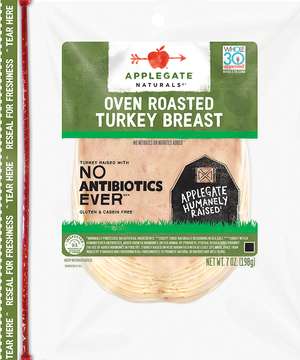 Applegate Natural Smoked Turkey Breast Sliced
