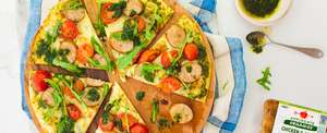 Chef Renee’s Sausage And Pesto Gluten Free Flatbread Pizza