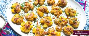 Bacon Cheddar Ranch Smashed Potatoes Recipe 