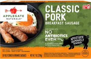 Natural Classic Pork Breakfast Sausage Front Shot