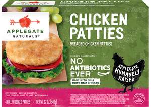 Applegate Naturals® Chicken Patties Front