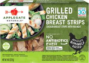 Applegate Naturals Grilled Chicken Breast Strips