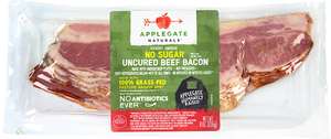 Applegate Naturals® Hickory Smoked No Sugar Uncured Beef Bacon