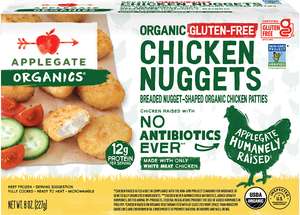 Organic Gluten Free Chicken Nuggets Front 0025317605564 Tbd