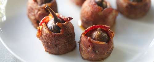 Bacon Wrapped Figs