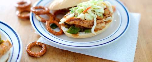 Speedy Barbecue Chicken Sandwich
