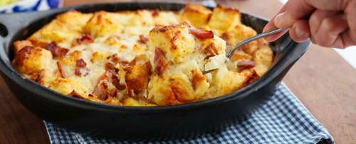 Bacon Bread Pudding Recipe