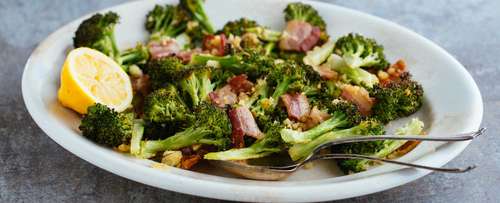 Bacon Roasted Broccoli Recipe