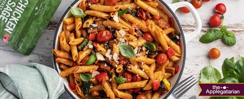 One Pot Chicken Sausage Pasta