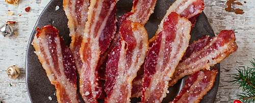 Spicy Brown Sugar–Glazed Bacon