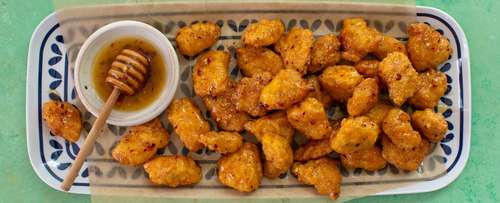 Hot Honey Popcorn Chicken Recipe