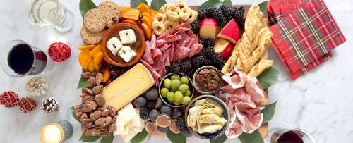 No stress charcuterie board 