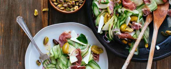 Cucumber And Prosciutto Salad Recipe