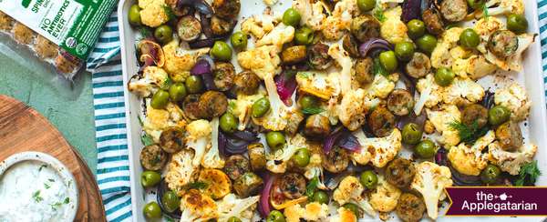 Roasted Sausages With Cauliflower Recipe