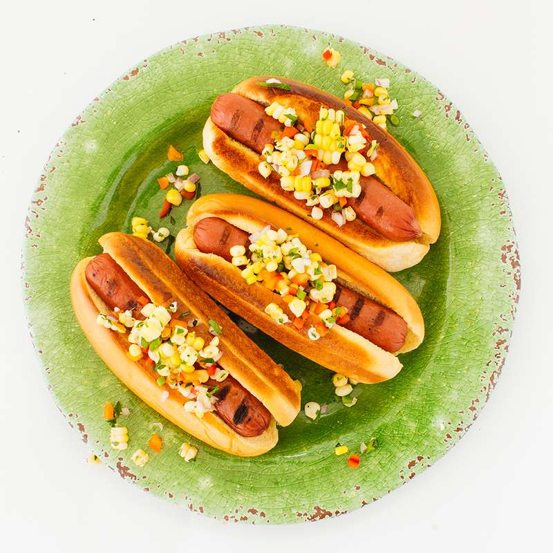 Products - Hot Dogs - Natural Uncured Turkey Hot Dog - Applegate