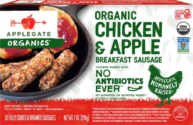 Products - Breakfast Sausage - Organic Chicken and Apple Breakfast ...