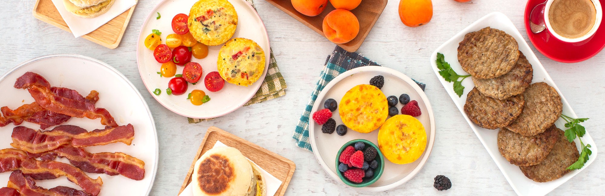 APPLEGATE® breakfast. Always a hot idea.