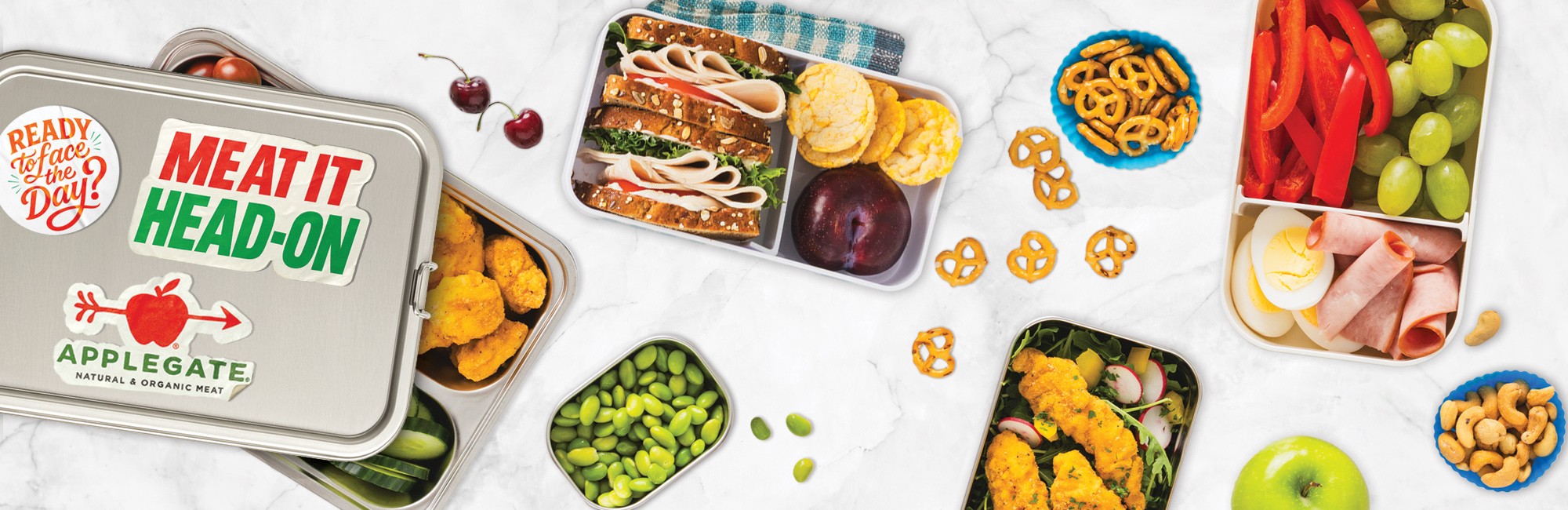 Ready to face the day - Meat it head on with APPLEGATE