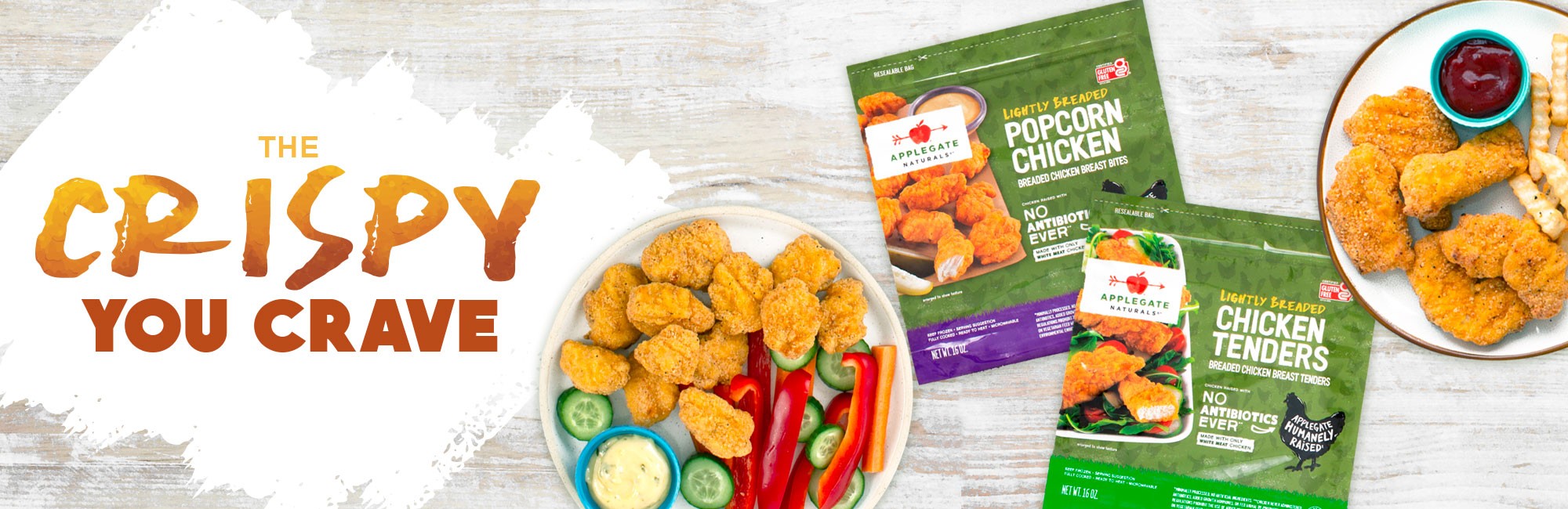 Applegate lightly breaded chicken